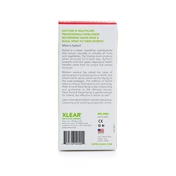 Xlear Nasal Spray with Xylitol for Natural Relief
