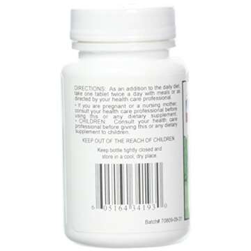 NCI Lithium Orotate Tablets - 120 mg, 200 Count