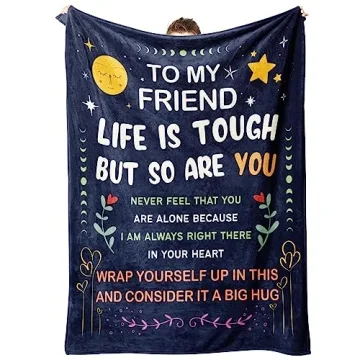 Niyewsor Best Friend Blanket - Perfect Gift for Women