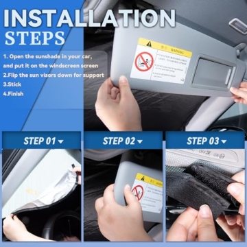 Custom-Fit PAIMOHO Sun Shade for Kia Forte 2019-2024