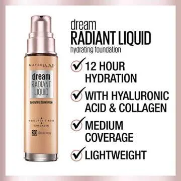 Hydrating Liquid Foundation by Maybelline in Honey Beige