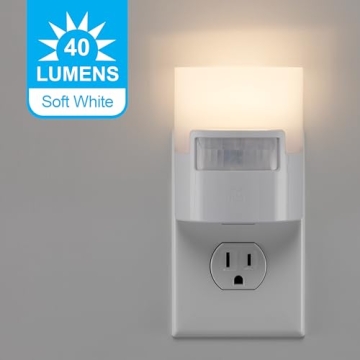 GE LED Motion Sensor Night Light - Safe, Bright, Efficient