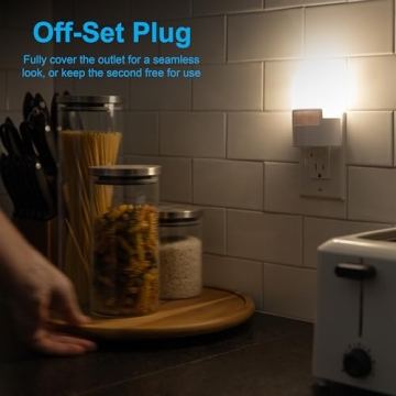 GE LED Motion Sensor Night Light - Safe, Bright, Efficient