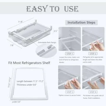 Large Capacity Egg Holder Tray for Refrigerator