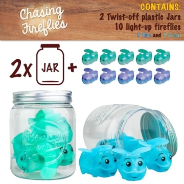 Toysmith Chasing Fireflies Shine & Seek Game for Kids