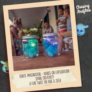 Toysmith Chasing Fireflies Shine & Seek Game for Kids