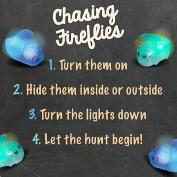 Toysmith Chasing Fireflies Shine & Seek Game for Kids