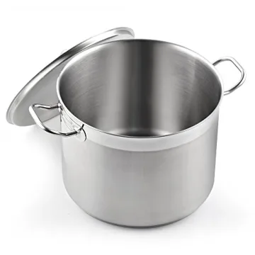 Cooks Standard Stockpots Stainless Steel, 20 Quart Professional Grade Stock Pot with Lid, Silver