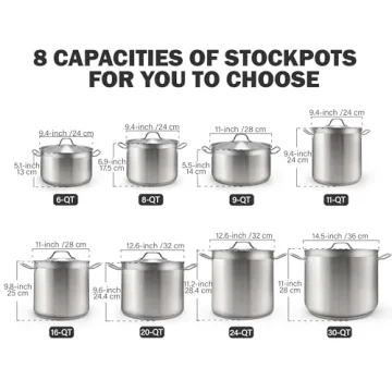 Cooks Standard 20 Quart Stockpot for Big Meals