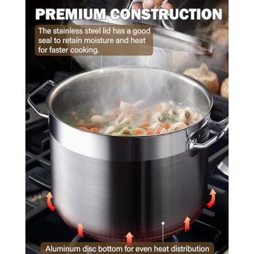 Cooks Standard 20 Quart Stockpot for Big Meals