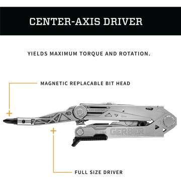 Gerber Center-Drive Plus Multitool with Bit Set