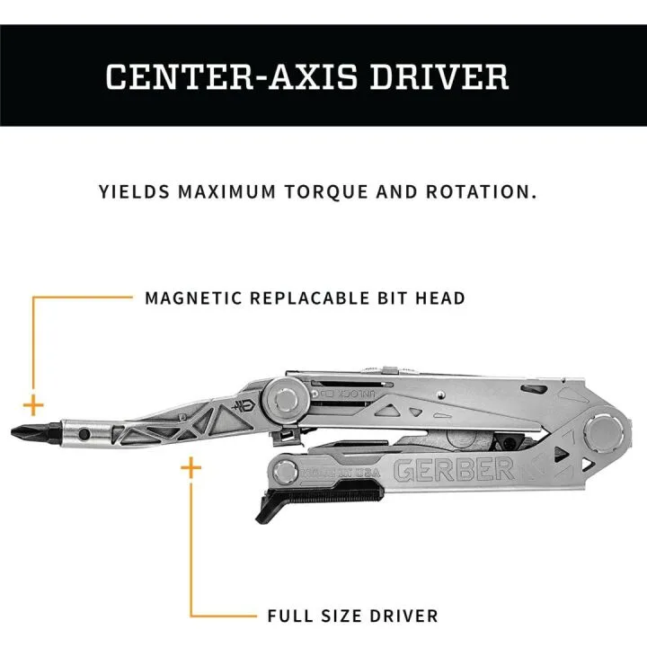 Gerber Center-Drive Plus Multitool with Bit Set