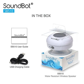 Waterproof Bluetooth Shower Speaker with Mic