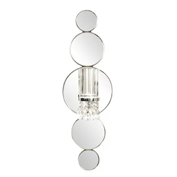 Howard Elliott Mirrored Candle Sconce for Stylish Decor