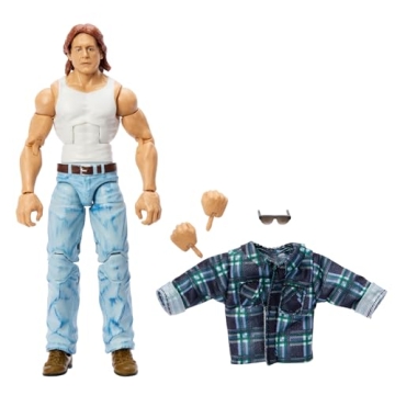 Mattel WWE Elite 6-inch Roddy Piper Action Figure with 25 Articulation Points