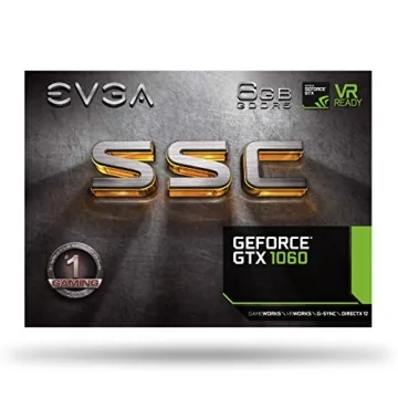 EVGA GeForce GTX 1060 Gaming Graphics Card with 6GB GDDR5