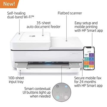HP Envy Pro 6458 All-in-One Wireless Printer for Home & Office