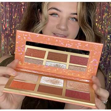 Gluten-Free, Vegan Contour Makeup Palette - Blush & Bronzer (Face Contour Blusher) EpiLynx by Dr. Liia