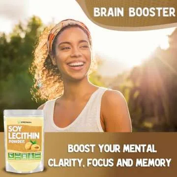 XPRS Nutra Soy Lecithin Powder Food Grade Fat Emulsifier - Suitable for Cooking, Baking and More - Vegan Friendly Soy Lecithin Powder Cooking Aid (8 Ounce)