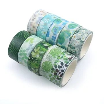 FKEYTO Washi Tape Set for Crafting and DIY Projects