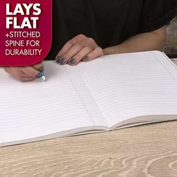 Durable Mead Composition Notebooks with Wide Ruled Pages