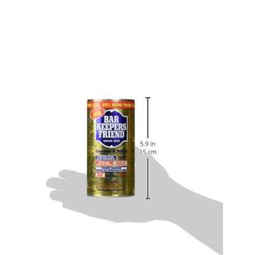 Revitalize Your Home with Bar Keepers Friend Cleanser 15 oz