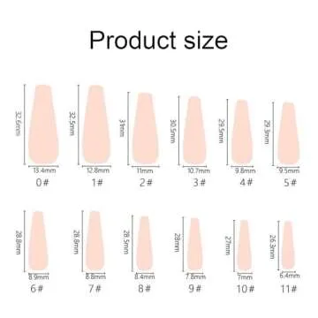 Tyuimhx Dark Green Laser Press on Nails Coffin Long Fake Nails Full Cover False Nails With Marble Texture Gold Foil Designs Reusable Stick on Nails Acrylic Artificial Nails for Women Girls 24Pcs