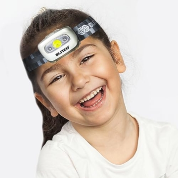 BLITZU LED Headlamp for All Ages - Lightweight & Waterproof