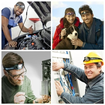 BLITZU LED Headlamp for All Ages - Lightweight & Waterproof