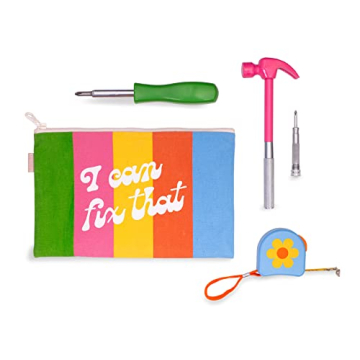 ban.do Cute Basic Tool Kit for Women – Stylish Mini Tool Set for Everyday Repairs