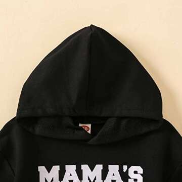 BTDECLAR Toddler Baby Boy Fall Winter Outfits Hoodie Long Sleeve Sweatshirt Pullover Top Sweatpants Clothes Pants Set 2Pcs