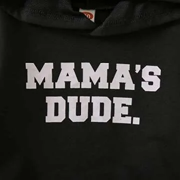 BTDECLAR Toddler Baby Boy Fall Winter Outfits Hoodie Long Sleeve Sweatshirt Pullover Top Sweatpants Clothes Pants Set 2Pcs