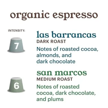 G GRANA Organic Nespresso Compatible Coffee Pods 40 Pack