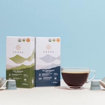 G GRANA Organic Nespresso Compatible Coffee Pods 40 Pack
