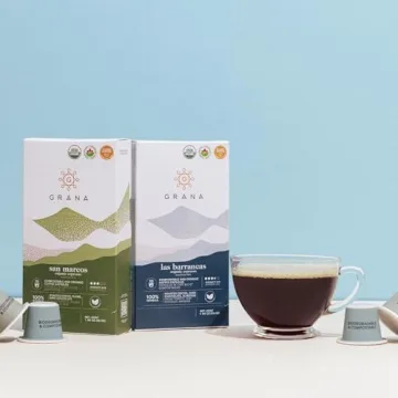 G GRANA Organic Nespresso Compatible Coffee Pods 40 Pack