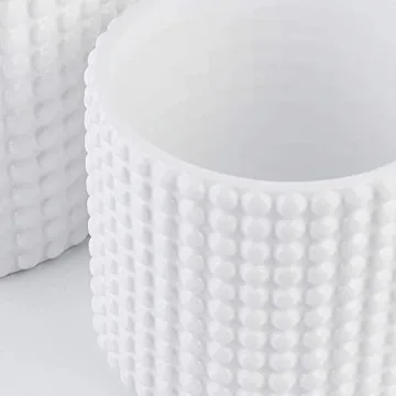 POTEY Vintage Ceramic Planter Pots for Indoor Plants 6 Inch