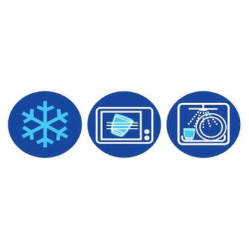 Duralex Glass Made In France Lys 4-3/4-Inch Stackable Clear Bowl, Set of 6