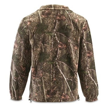 HuntRite Men's Stylish Camo Quarter-Zip Pullover