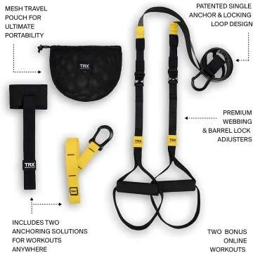 TRX Suspension Trainer GO bundle for travel fitness