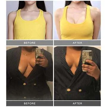 Cindy's Tape Boob Tape 3 inch Wide Plus Boobytape for Breast Lift Adhesive Bra Tape with Nipple Covers for Large Big DD Cup up Size,Body Tape for Chest Support,Waterproof.Push in All Dress