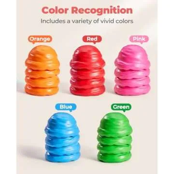 JoyCat Ice Cream Counting and Color Sorting Set For Kids