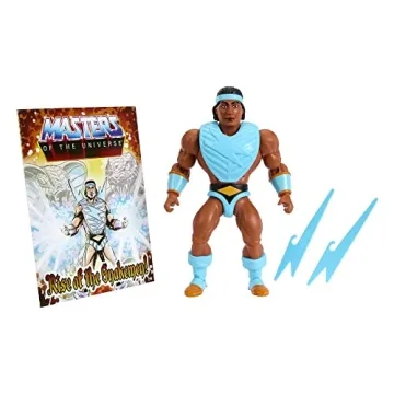 Masters of the Universe Origins Action Figure & Accessory, Rise of the Snake Men Bolt-Man with Mini ...