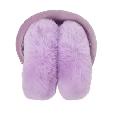 Cozy Velvet Foldable Ear Muffs for Women