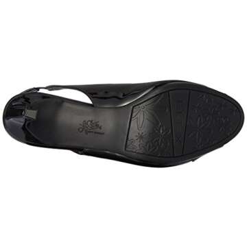 LifeStride Women's Invest Dress Sandal - Comfortable Black Heels