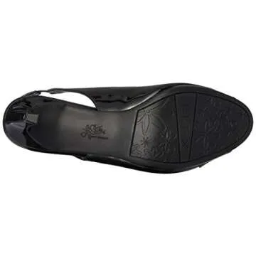 LifeStride Women's Invest Dress Sandal - Comfortable Black Heels
