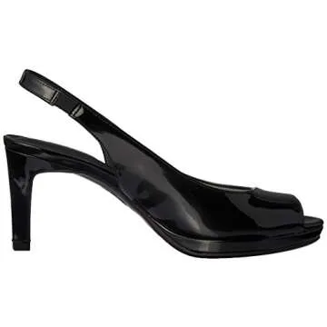 LifeStride Women's Invest Dress Sandal - Comfortable Black Heels