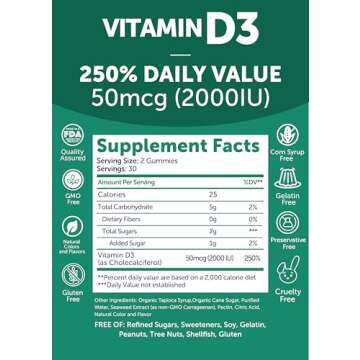 Lunakai Vitamin D3 and Vitamin B12 Gummies Bundle - Immunity, Bone and Mood Support VIT D3 2000IU Supplement - 3000mcg Methylcobalamin High Absorption Energy Gummy - 30 Days Supply