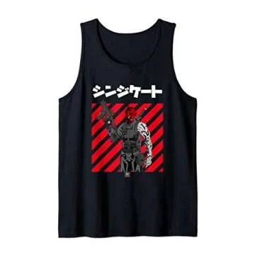 Oni Syndicate Japanese Anime Shirt Tank Top – Make a Statement with Style!