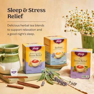 Yogi Tea Soothing Caramel Bedtime Tea - 16 Tea Bags per Pack (4 Packs) - Calming Sleep Tea - Supports Good Sleep - Includes Chamomile Flower, Rooibos Leaf, Roasted Chicory Root & More