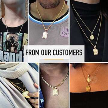 Stylish Hermah Gold Plated Initial Letter A Necklace